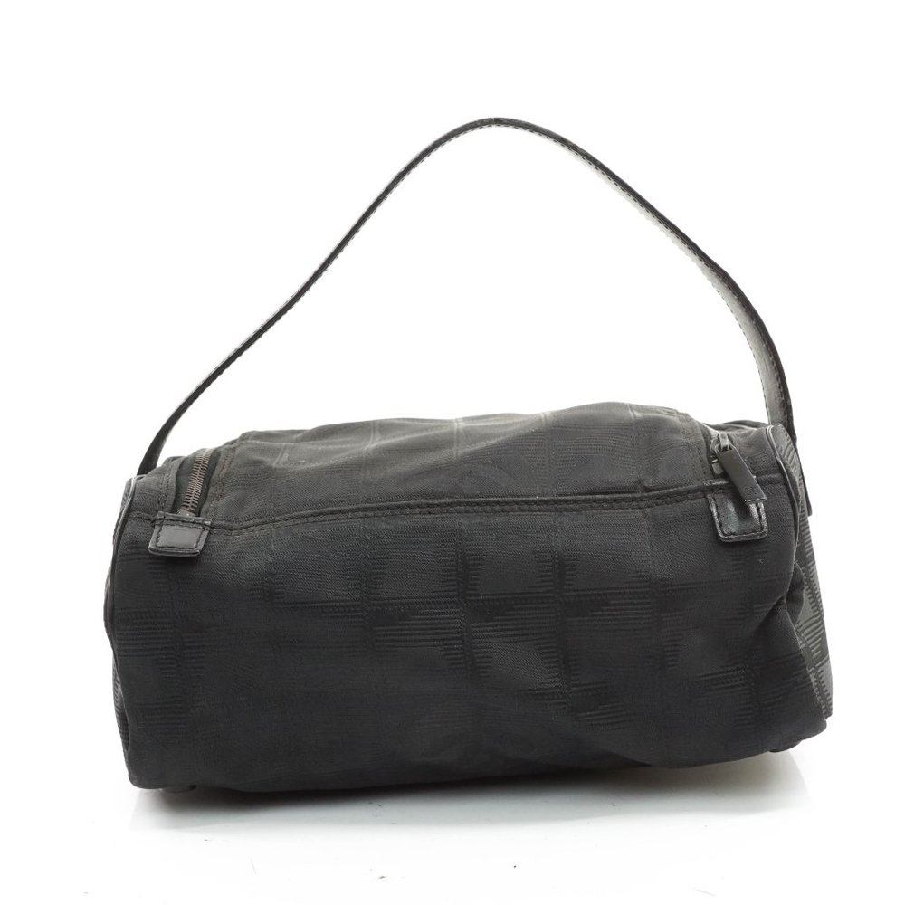 Auth Chanel Cosmetic Pouch Nylon Black #13612C96 - Picture 3 of 14